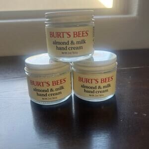 Burt’s Bees almond milk and cream pack of 3